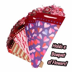 10 Flower Bouquet Gift Bags